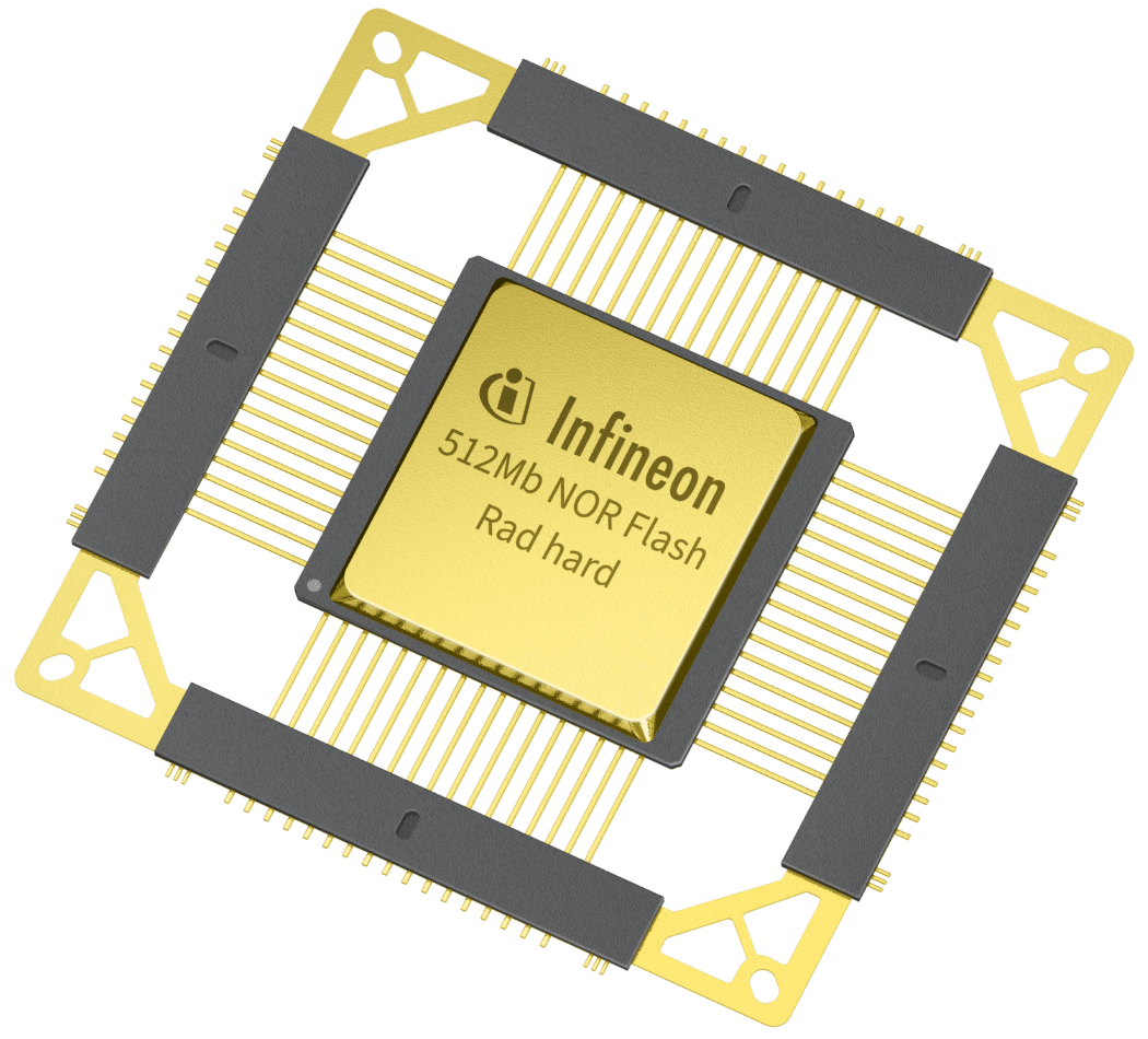 IndustryFirst 512 Mbit Radiation Hardened NOR Flash
