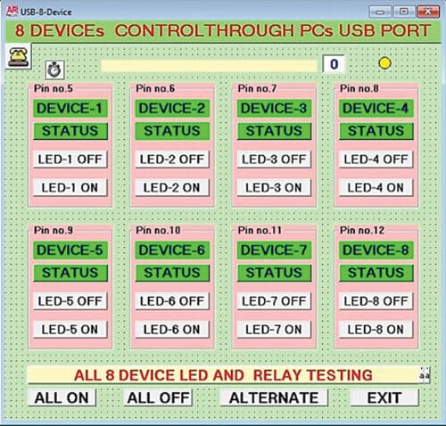 Control Appliances with a PC Using Visual Basic and Arduino