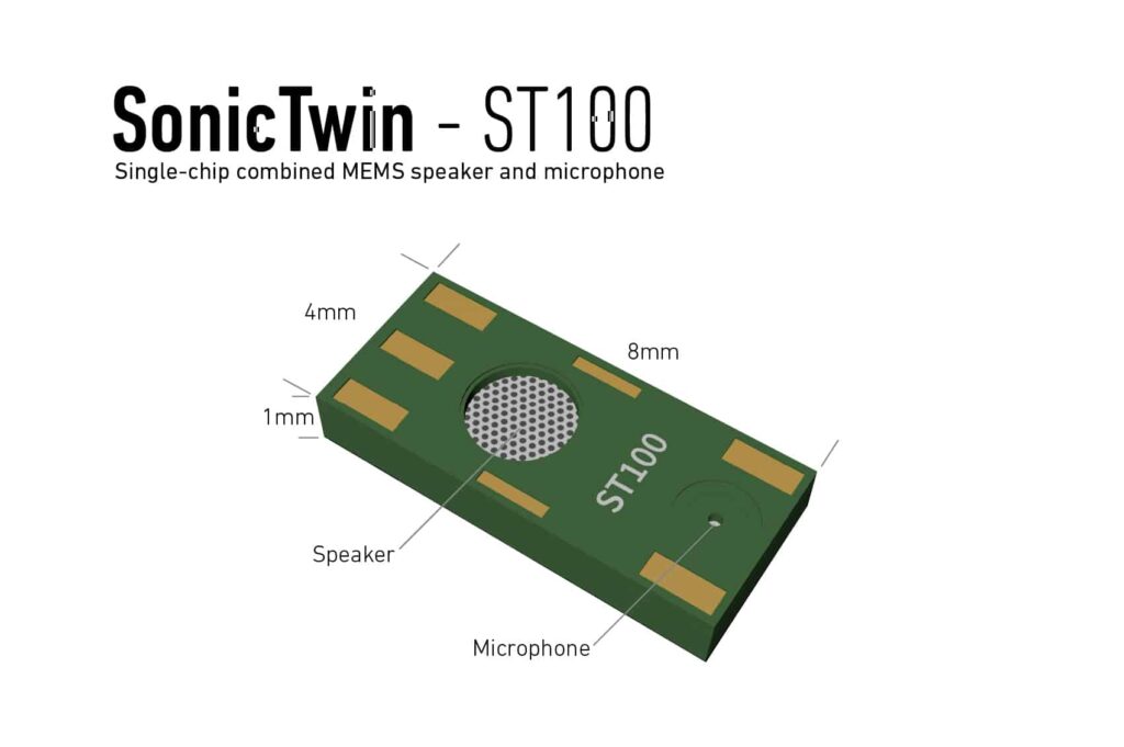 World’s Smallest Integrated Speaker-Microphone