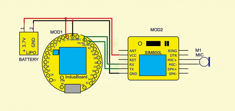 Spy Device Project Circuit