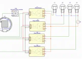 Circuit for Wirelessly Control AC Appliances