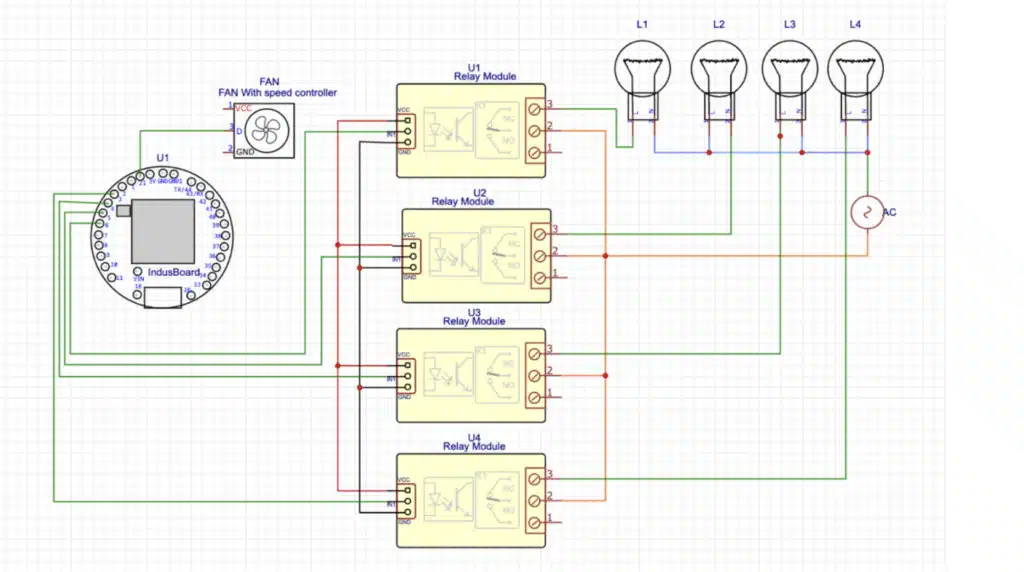 Control Multiple AC Appliances Wirelessly with Web Interface