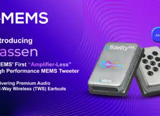 First “Amplifier-Less” MEMS Tweeter
