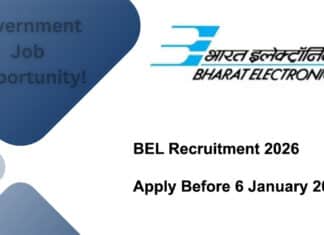 BEL Recruitment 2026
