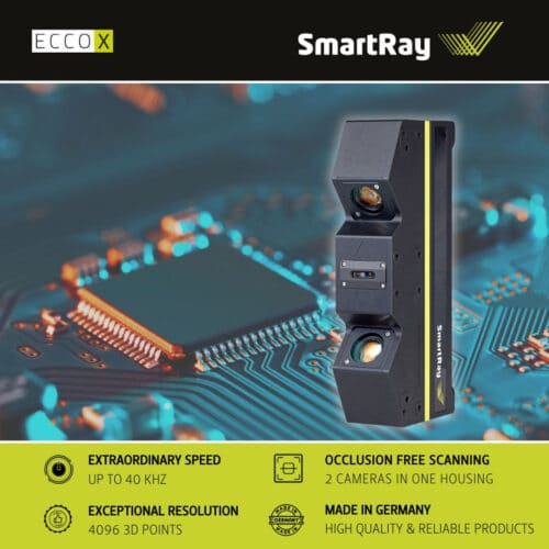 Dual Head 3D Sensor For High Precision Inspection
