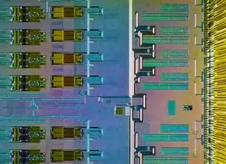 The latest chip, soon to be installed, precisely digitizes selected signals, capturing details that no existing component could reliably record. Credit: Ray Xu and Peter Kinget