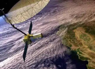 It has the largest radar imaging antenna ever launched into space