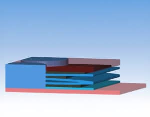 Bend in 3D NAND layers