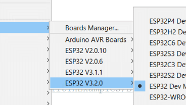 ESP32 in Arduino IDE