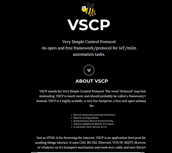 Very Simple Control Protocol