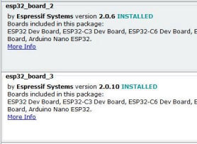 ESP32 Board Packages Install