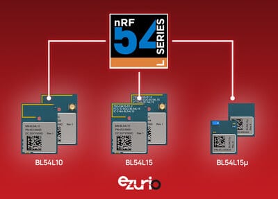 Ezurio Launches BL54L15μ Series – The Smallest nRF54 Module with Integrated Antenna