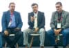 (From left to right) N. Kishor Narang, Founder, Narnix Technologies; T.S. Shankar, Sales Director, Analog Devices; Bhartendu Mish