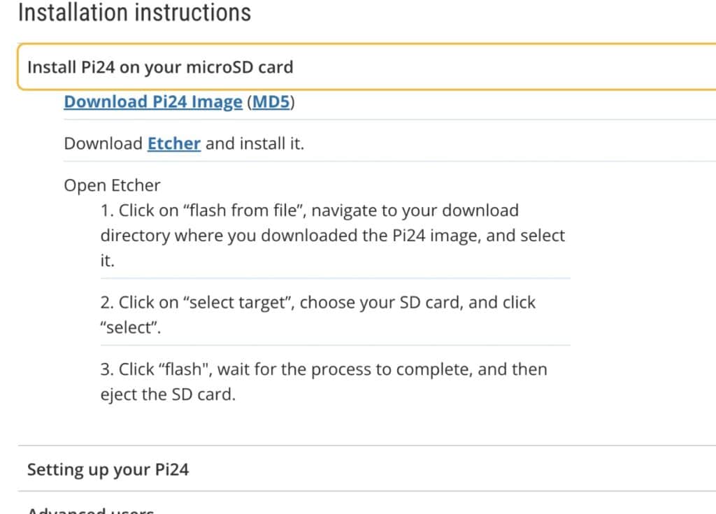 FlightRadar OS Image download
