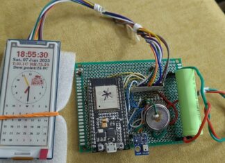 Working With 400×168 Four Colour e-Paper