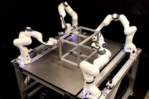 RoboBallet in action. Credit: Google DeepMind/UCL
