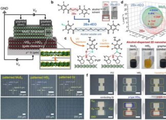Eco-Friendly Patterning For 2D Semiconductor Circuits