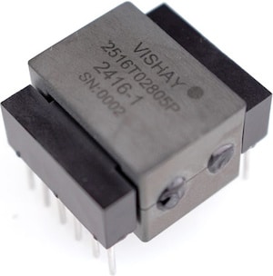 Vishay Intertechnology Launches Space-Grade 150 W Planar Transformers Optimized for 28 V Input Forward Converters