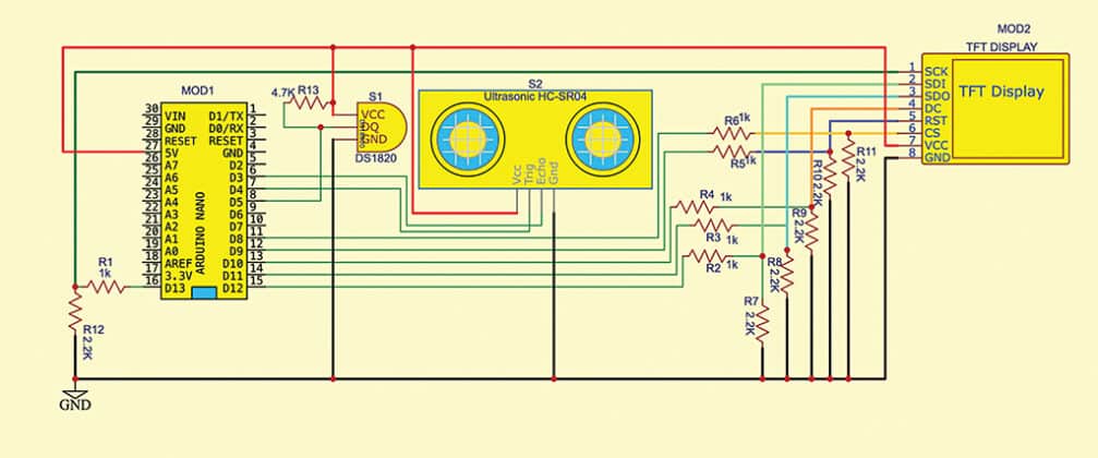 Real-Time Water Level and Temperature Monitoring System with Arduino ...
