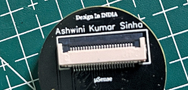 Sensor FPC connector