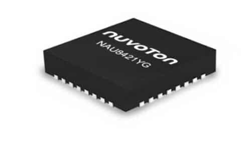 Nuvoton Introduces High-Quality 24-bit Stereo DAC Solution NAU8421YG