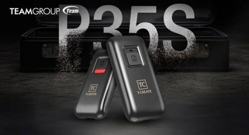 TEAMGROUP Launches the T-CREATE EXPERT P35S Destroyed External SSD Dual-Safety Mechanism and Confidential Data Protection Ensure All-Around Security