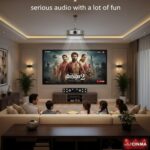 Osaki Superb Soundbar-Works With JMGO/For Movie/Hisense As: All In One Integrated Music System: Mini Cinma