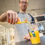 Sweat Powered Electronics Turn Cups Smart