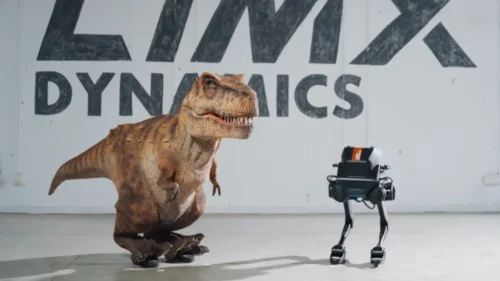 LimX Dynamics shows off robot that transforms into a street-ready T-Rex.