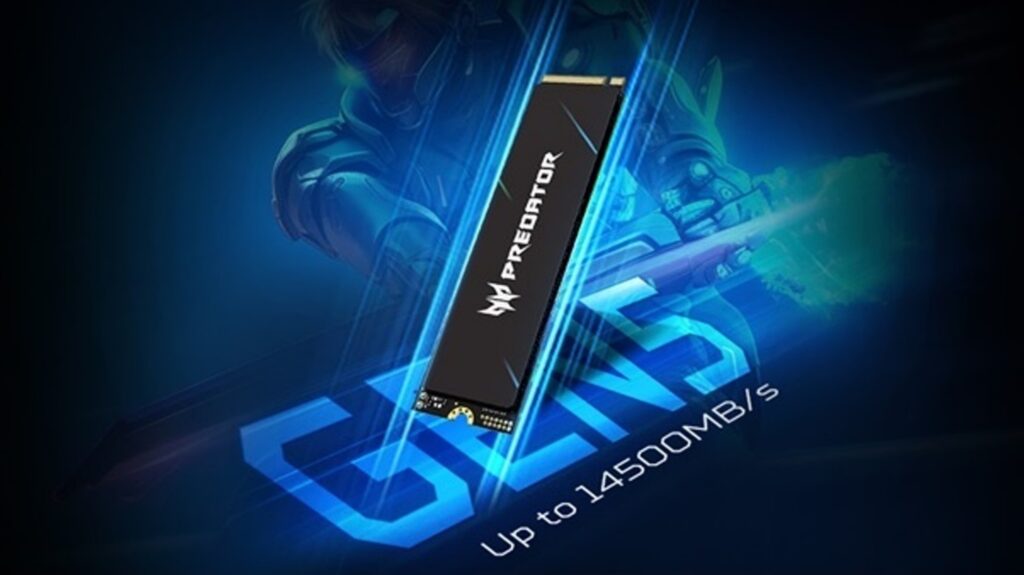 Predator’s GM9 Gen5 SSD sets a new pace for next-gen computing