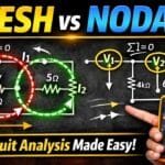 MESH And Nodal Analysis Explained