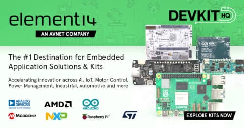 element14 launches The DevKit HQ for embedded evaluation boards, kits, and tools