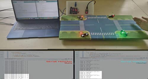 Density-Based Traffic Light Controller using Arduino