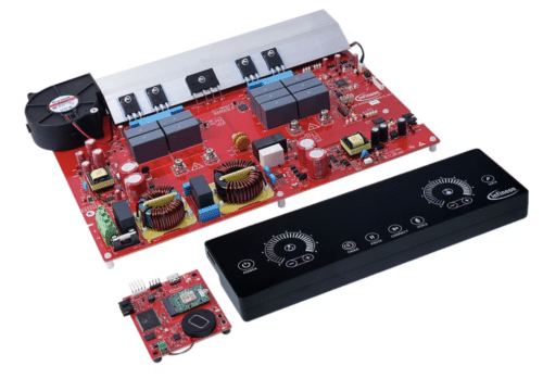 Dual-hob half-bridge Smart Induction Cooktop Reference Design with next-gen HMI and connectivity