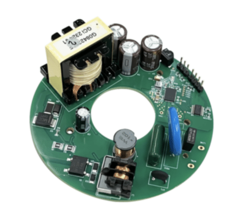 TIDA-010951 - 24V, 35W sensorless FOC BLDC reference design with 85 to 265VAC, 0.92PF single-stage PFC (angled design image)