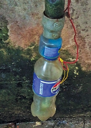 Water Overflow stopper trick