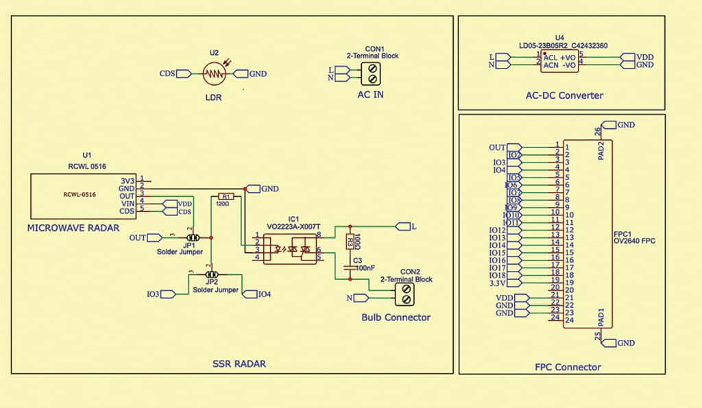 Human Radar Motion Switch Circuit