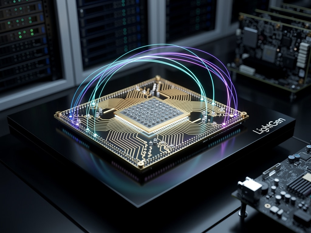 LightGen: Optical AI Chip 100x Faster Than Nvidia A100