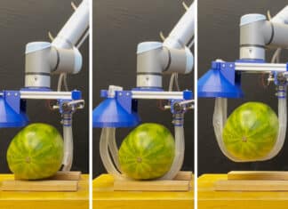 Robot Gripper That Gently Lifts Heavy Objects