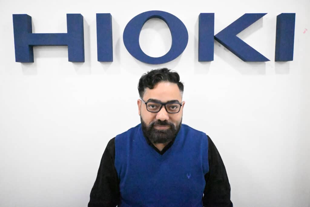 Mr Deepak Singh Rawal, General Manager Sales- India & Sri Lanka, Hioki India Pvt Ltd