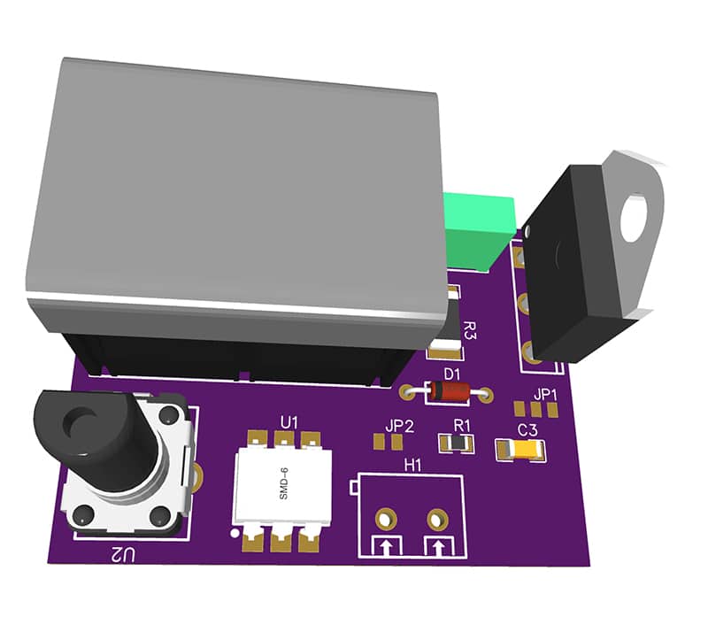 Low-Cost 40A, 1200V Solid-State Relay And Voltage Controller