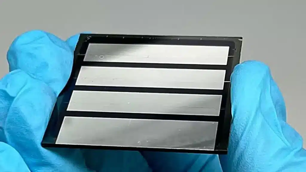 Perovskite solar cells.