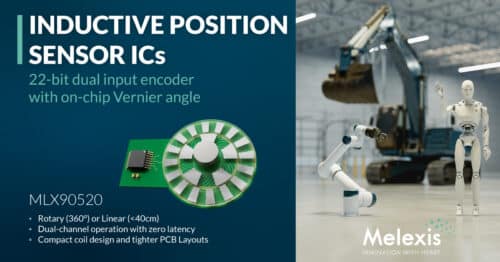Melexis Unveils High-Resolution 22-Bit Inductive Encoder