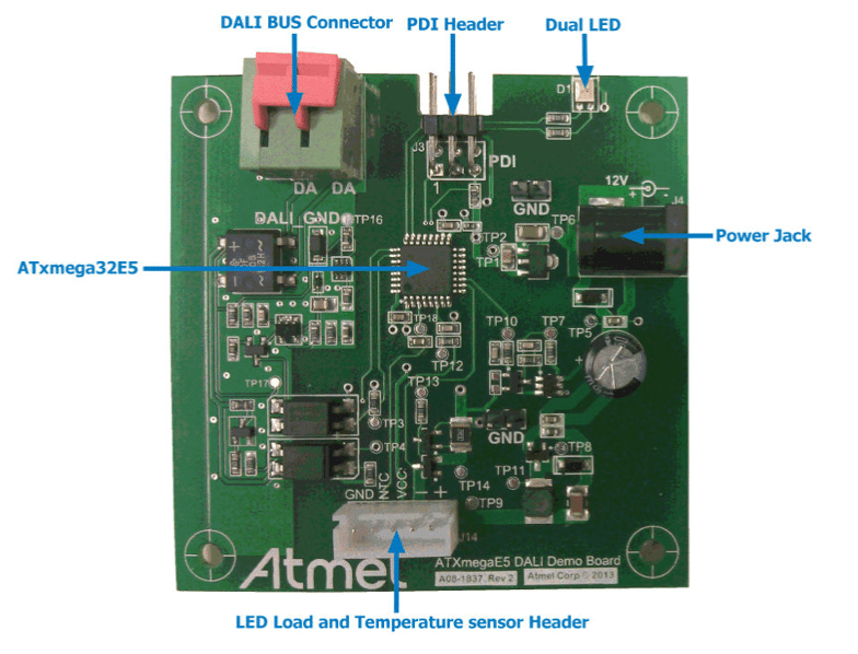 Reference Design For DALI Slave Lighting Control