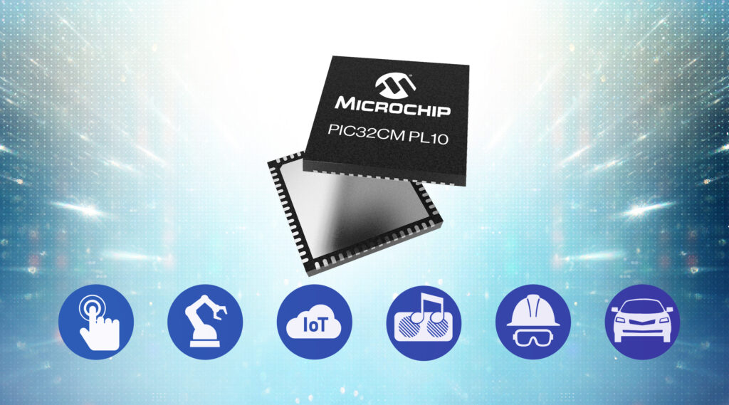 Microchip Expands Low-Power Portfolio with New PIC32CM PL10 MCUs for Rugged Embedded Design