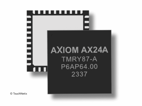 TouchNetix Launches AX24A for Touch and Force Button Applications
