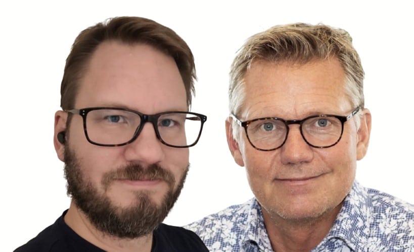Johan Kraft, CTO and Founder, and Andreas Lifvendahl, CEO, at Percepio