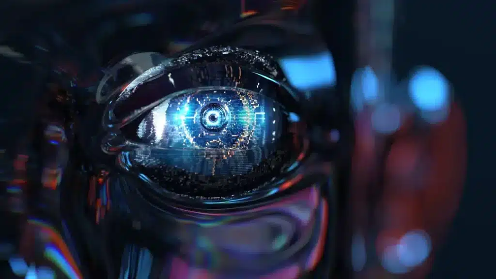 Cyborg digital eye (representational image).