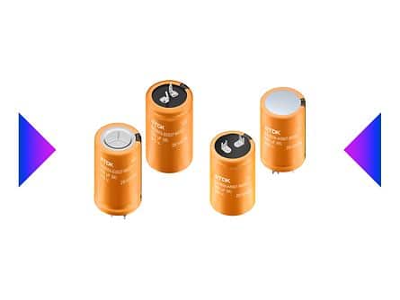 TDK introduces two new DC link capacitor series optimized for on-board chargers in electric vehicles