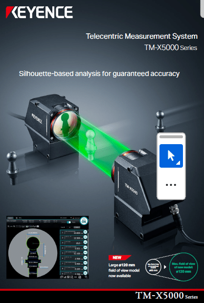 Telecentric Measurement System For High-Speed Inline Inspection